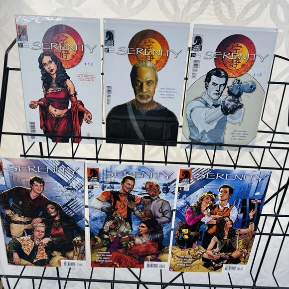 Serenity 1-3 & Better Days 1-3 Lot 2005 Dark Horse Comics Firefly TV Show - Picture 1 of 5